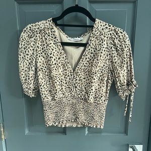 Smocked Abercrombie top